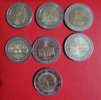 German €2 coins