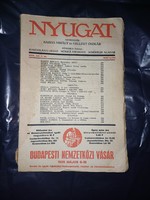 Nyugat folyóirat 1936 április