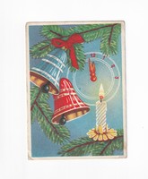 K:155 Karácsonyi  képeslap 1963