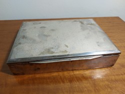 Silver card holder box (139)
