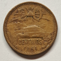 1951. . Mexikó 20 Centavos (253)