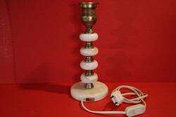 Retro Zimmermann Leuchten - Onyx márvány asztali lámpa