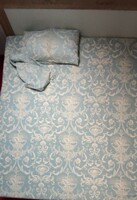 Beautiful baroque patterned bedspread + pillowcase 2 pcs