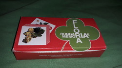 Régi OFSETT és KÁRTYAGYÁR -HUNGARIA,MEMORIA FLORA memória kártya GYŰJTŐI állapot a képek szerint