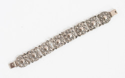 Last chance - vintage bracelet in shiny silver color - bracelet, jewelry