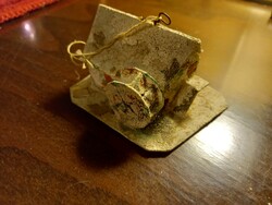 Very old Christmas tree ornament cottage
