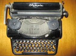 Olympia simplex typewriter