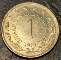 Yugoslavia 1 dinar, 1979