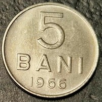 Romania 5 bani, 1966.
