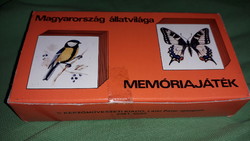 Old offset and card factory - animal world of Hungary memory card collectors according to unopened pictures