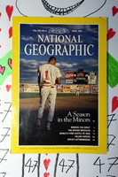 1991 April / national geographic / for a birthday, as a gift :-) original, old newspaper