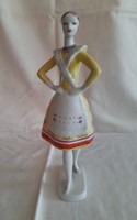 Hollóháza Bujáki dancing girl figure 8029