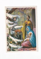 K:164 Karácsonyi  képeslap vallásos