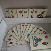 Retro card game for replacement