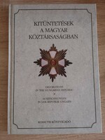 Kitüntetések a Magyar Köztársaságban   képeskönyv