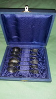 Collectors of Csepel bicycle and sewing machine factory Weis Manfréd ironwork decorative spoons with box as shown in the pictures