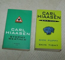 Carl Hiaasen:Stormy weather  /  Sick Puppy -Skin Tight