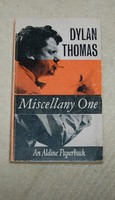Dylan Thomas   Miscellany One :Poems, Stories, Broadcasts