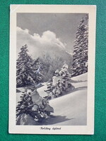 Running greeting cards, postcards with a winter landscape 11 pcs