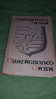 1956. János Körössényi: Gara, a country-ruiner, a book dedicated by the author, according to the pictures, a seed sower