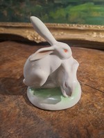 Drasche porcelain red-eyed rabbits