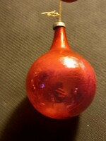 Old Christmas tree ornament glass