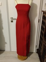 Rarity, art'z model red spaghetti strap casual dress