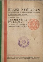 Grammatica italiana olasz nyelvkönyv antik Fest Aladár