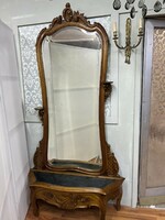 Viennese baroque antique palace mirror for sale / rent