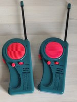 Retro toy rechargeable walkie talkie set