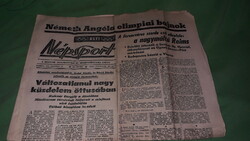 1968.October 17.Thursday folk sport - 1968 Olympics Mexico daily newspaper according to the pictures