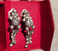 Antique crystal earrings