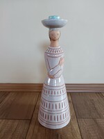 Berkovits anna ceramic little girl candle holder