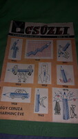 1975. Csúzli - the newspaper of caricaturists - extremely rare newspaper according to the pictures