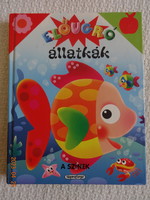 A színek - Előugró állatkák - kemény lapos térbeli (3D) mesekönyv