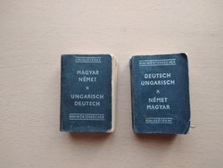 Hungarian-German, German-Hungarian mini-dictionary