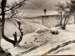 From the legacy of photographer József Harkácsi -- towards the mountains.