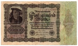 Németország 50 000 német inflációs Márka, 1922