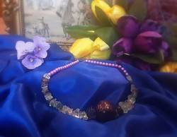 Fluorite bead necklaces