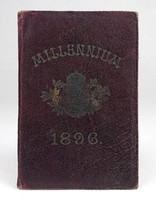 1P457 Gerlóczi Paula úrhölgy Millenniumi kiállítás bérlet 1896