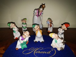 Immaculate Herend Snow White and the Seven Dwarfs