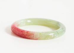 Vintage jade bracelet - jadeite bracelet, bracelet, mineral / semi-precious stone jewelry