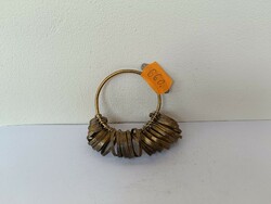 Antique jewelry measuring tool ring size set 660 8163