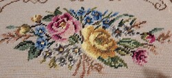 Old large tapestry tablecloth (m4300)