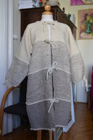 Woolen handwoven coat