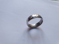 Férfi ezüstgyűrű