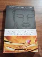 Ritka! A meditáció szakaszai - Őszentsége, a XIV. Dalai Láma 7500 Ft