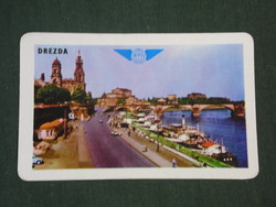 Card calendar, Ibus travel agency, Dresden detail, 1973, (3)