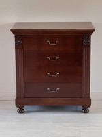 Neo-Renaissance 4-drawer chest of drawers [h-23]
