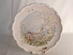 Royal Doulton "The wind in the willows" Angol tányér